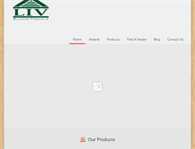 Tablet Screenshot of livbuildingproducts.com